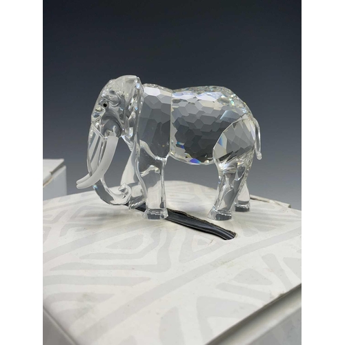 942 - Three Swarovski Crystal Society ornaments from the 'Inspiration Africa Series', 'The Elephant', Annu... 