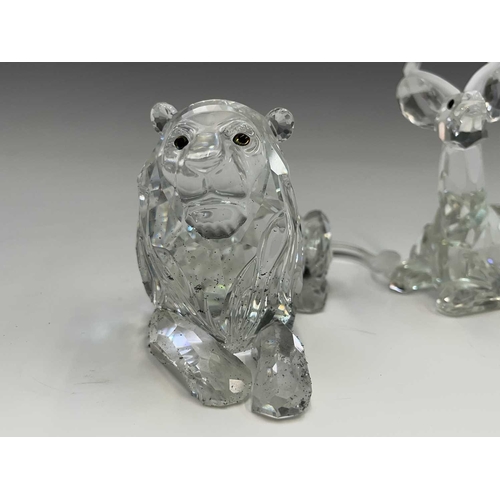 942 - Three Swarovski Crystal Society ornaments from the 'Inspiration Africa Series', 'The Elephant', Annu... 