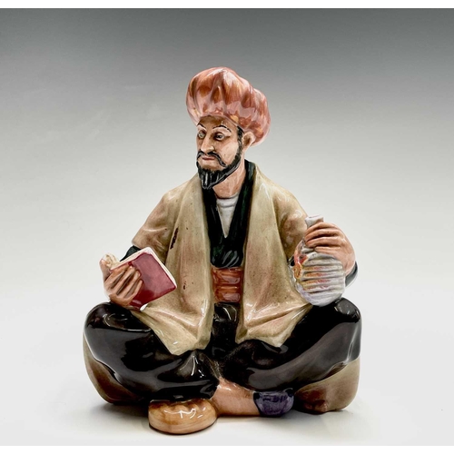 952 - Two Royal Doulton figures - 'Omar Khayyam' HN2247, height 15cm, and 'The Lobster Man', HN2317, heigh... 