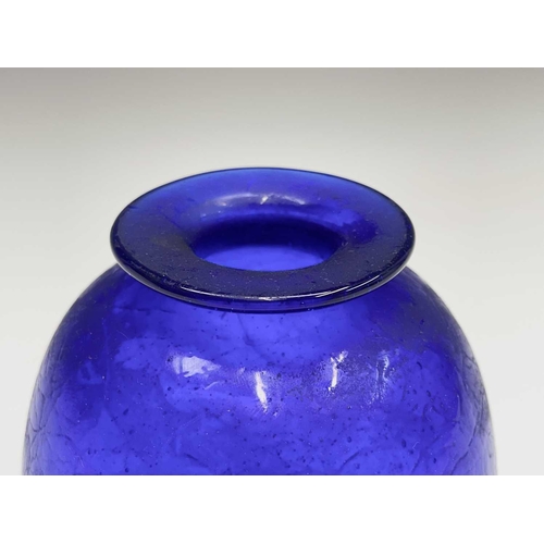 953 - A Peter St Clair studio glass vase, signed and dated 1990 to base. Height 12cm.