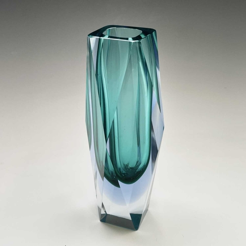 954 - A collection of Murano glass to include a bowl, 27cm diameter, and four vases, height 23cm diminishi... 