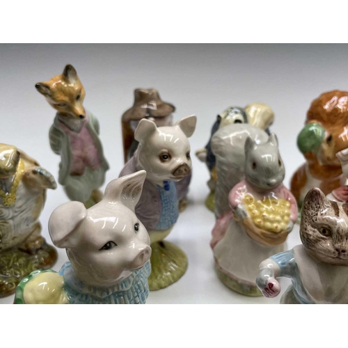 973 - A collection of twenty-eight Royal Albert Beatrix Potter figures (box).