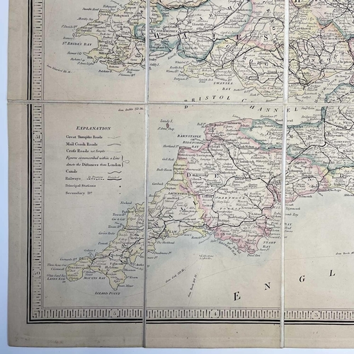105 - MAPS. Two James Wyld's, one of England (1857) and the other of England, Wales, & Scotland (1880). Bo... 