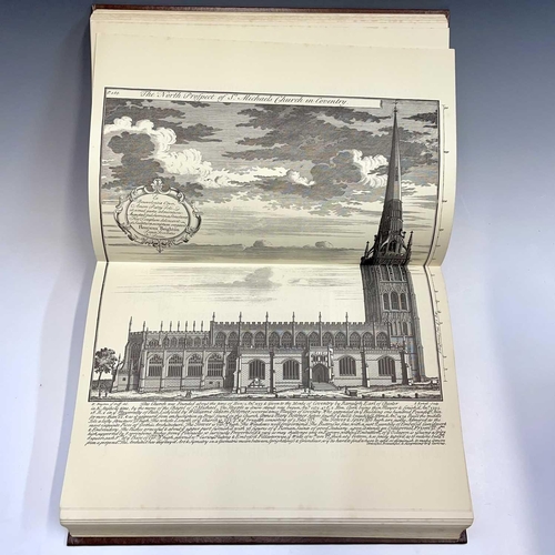 115 - SIR WILLIAM DUGDALE. 'The Antiquities of Warwickshire,' facsimile in two volumes, republished by E. ... 