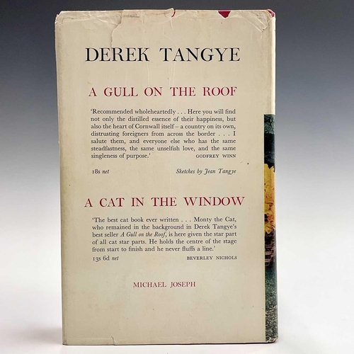 12 - DEREK TANGYE. 'A Drake at the Door,' signed, first edition, original cloth, unclipped dj, Michael Jo... 