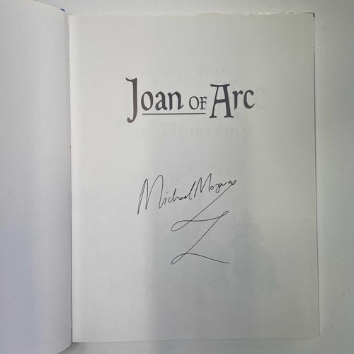 129 - MICHAEL MORPURGO. 'Joan of Arc,' signed by the author, clipped dj, Pavilion Books, London, 1998.