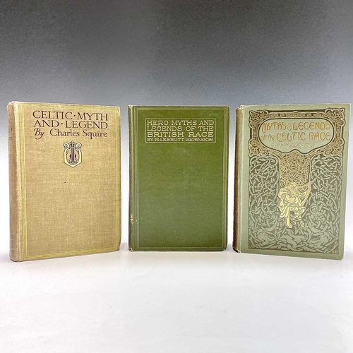 131 - T. W. ROLLESTON. 'Myths & Legends of The Celtic Race,' decorative gilt boards, second edition, Georg... 