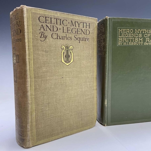 131 - T. W. ROLLESTON. 'Myths & Legends of The Celtic Race,' decorative gilt boards, second edition, Georg... 