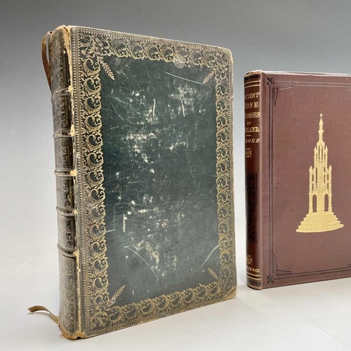 132 - BIBLE. 'The Book of Common Prayer,' full leather binding with ornate gilt border and spine, lacking ... 