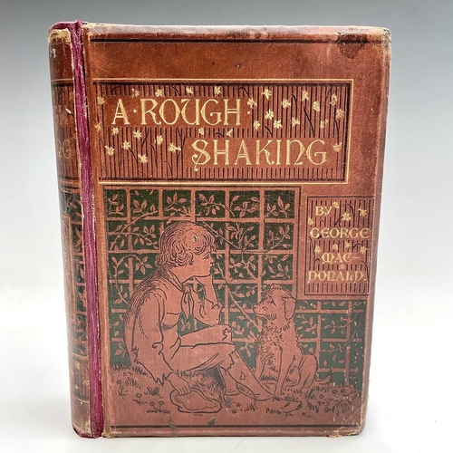 139 - GEORGE MACDONALD. 'A Rought Shaking,' first edition, decorative boards, frontispiece illustration, g... 