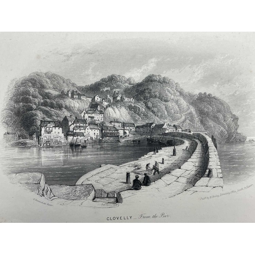 147 - THOMAS ALLOM. Over three hundred engravings mostly of the county of Devonshire, but also a few of Th... 