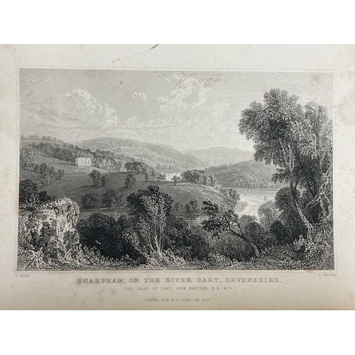 147 - THOMAS ALLOM. Over three hundred engravings mostly of the county of Devonshire, but also a few of Th... 