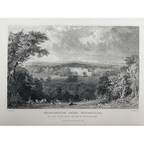 147 - THOMAS ALLOM. Over three hundred engravings mostly of the county of Devonshire, but also a few of Th... 