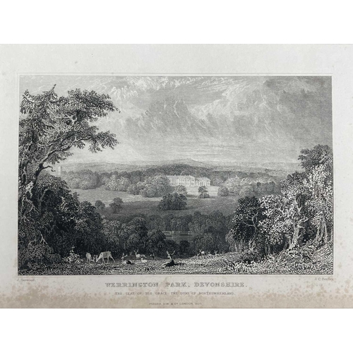 147 - THOMAS ALLOM. Over three hundred engravings mostly of the county of Devonshire, but also a few of Th... 