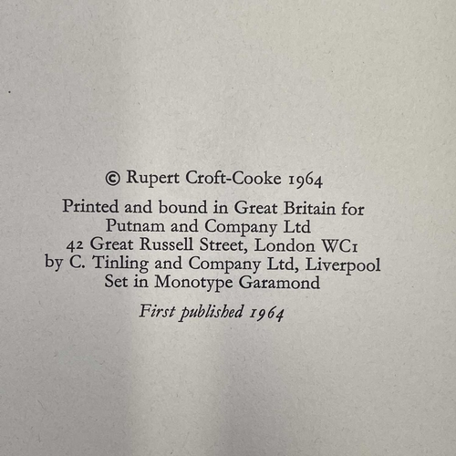 150 - RUPERT CROFT-COOKE. 'The Last Spring,' signed and inscribed by author, first edition, unclipped dj, ... 