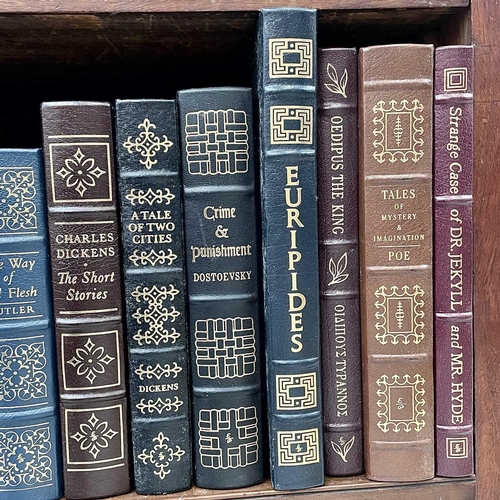 169 - EASTON PRESS BINDINGS. A good collection of seventy-four books, including The Jungle Books, Origin o... 