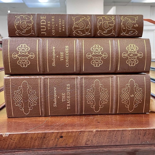 169 - EASTON PRESS BINDINGS. A good collection of seventy-four books, including The Jungle Books, Origin o... 