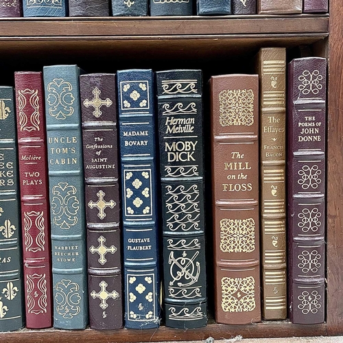 169 - EASTON PRESS BINDINGS. A good collection of seventy-four books, including The Jungle Books, Origin o... 