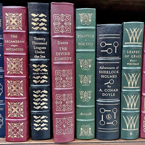 169 - EASTON PRESS BINDINGS. A good collection of seventy-four books, including The Jungle Books, Origin o... 