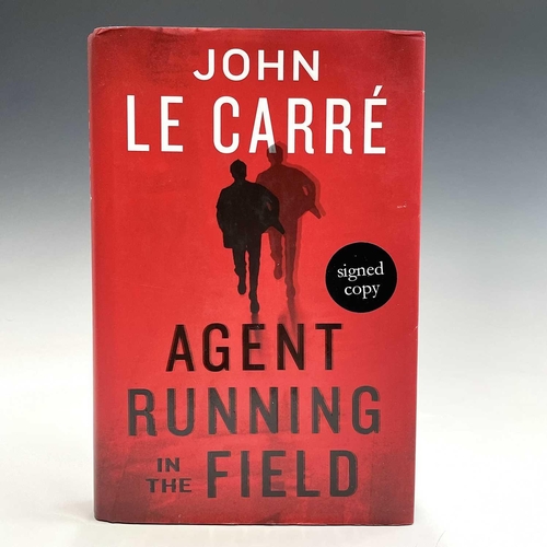 18 - JOHN LE CARRE. 'Agent Running in the Field,' signed, first edition, clipped dj, Viking, 2019.