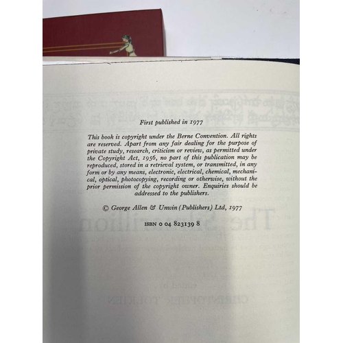 183 - J. R. R. TOLKIEN. 'The Silmarillion,' edited by Christopher Tolkien, first edition, original cloth, ... 