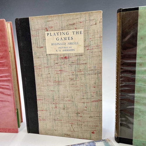 187 - REGINALD ARKELL. 'Playing the Games,' first edition, illustrated by Robert S. Sherries, original clo... 