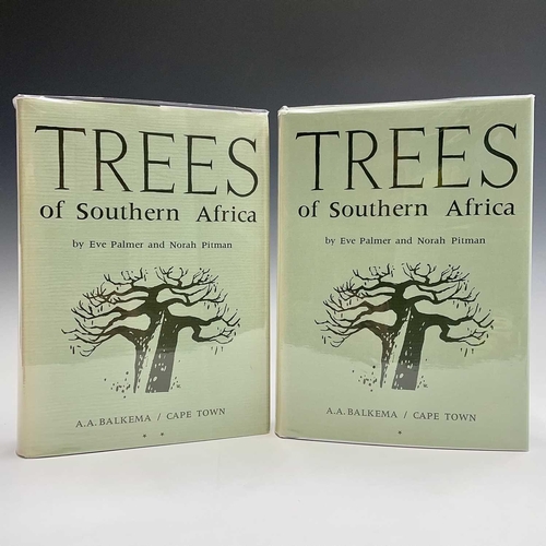 192 - DENDROLOGY INTEREST. 'Trees of Southern Africa,' by Eve Palmer and Norah Pitman, two volumes, origin... 