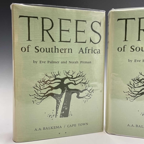 192 - DENDROLOGY INTEREST. 'Trees of Southern Africa,' by Eve Palmer and Norah Pitman, two volumes, origin... 