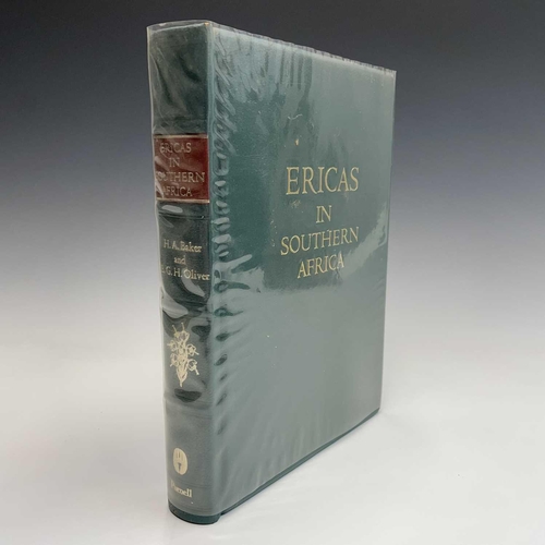 195 - BOTANY INTEREST. 'Ericas in Southern Africa,' collector's edition, 273/400, signed by artists and au... 