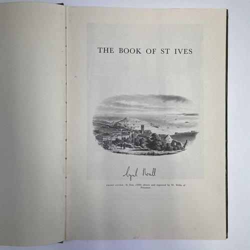 20 - CORNWALL INTEREST. 'The Book of St Ives,' signed by author Cyril Noall, unclipped dj, Barracuda Book... 