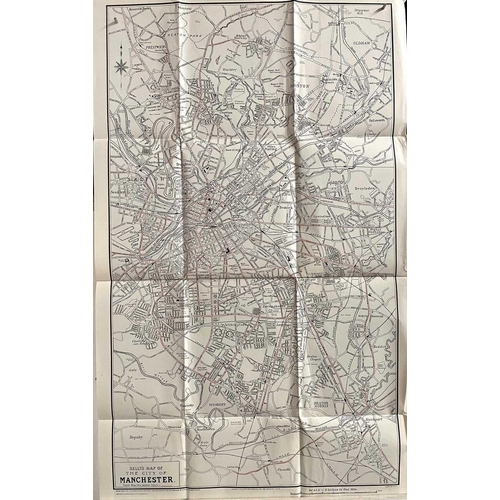 203 - MAPS. 'London 1900,' for the Post Office Directory, folding map on canvas, some repairs, Kelly's Dir... 