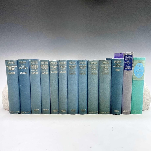 22 - MARCEL PROUST. 'The Guermantes Way,' C.K. Scott Moncrieff, two vols, first English edition, original... 