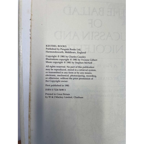 24 - CHARLES CAUSLEY. 'The Ballad of Aucassin and Nicolette,' first edition, unclipped dj, Kestrel Books,... 