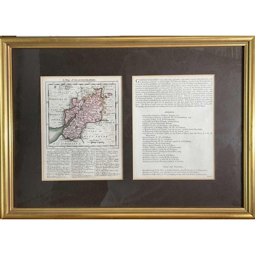 240 - THOMAS KITCHIN and THOMAS JEFFERY. 'The Small English Atlas,' hand coloured copper engraved map of G... 