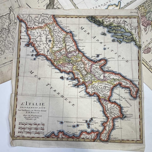 246 - MAPS. 'L'Italie Proprement Dite Pour l'intelligence de l'Histoire Romaine de Mr Rollin,' by Sr D'Anv... 