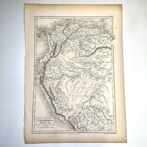 249 - MAPs. A collection of 19th century engraved maps including S. Hall, Alex Findlay and London Illustra... 