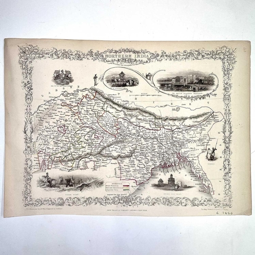 249 - MAPs. A collection of 19th century engraved maps including S. Hall, Alex Findlay and London Illustra... 