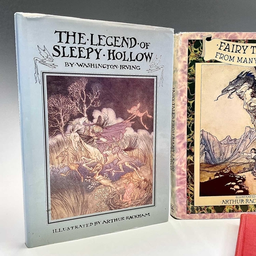 25 - ARTHUR RACKHAM. 'The Sleeping Beauty,'original cloth, William Heinemann, 1972; plus three other repr... 