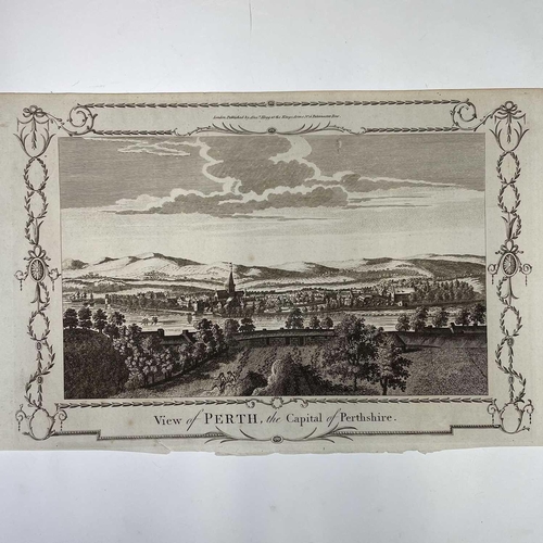 252 - BOOK PLATES and ENGRAVINGS. A collection of 18th century plates mostly printed by Alexander Hogg at ... 