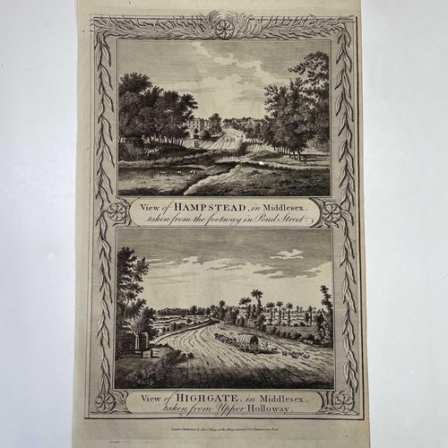 252 - BOOK PLATES and ENGRAVINGS. A collection of 18th century plates mostly printed by Alexander Hogg at ... 