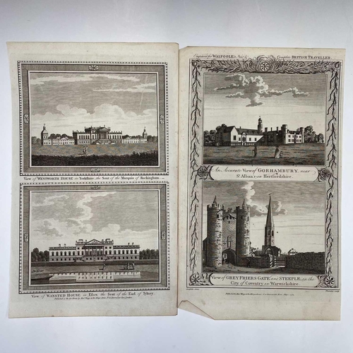 252 - BOOK PLATES and ENGRAVINGS. A collection of 18th century plates mostly printed by Alexander Hogg at ... 