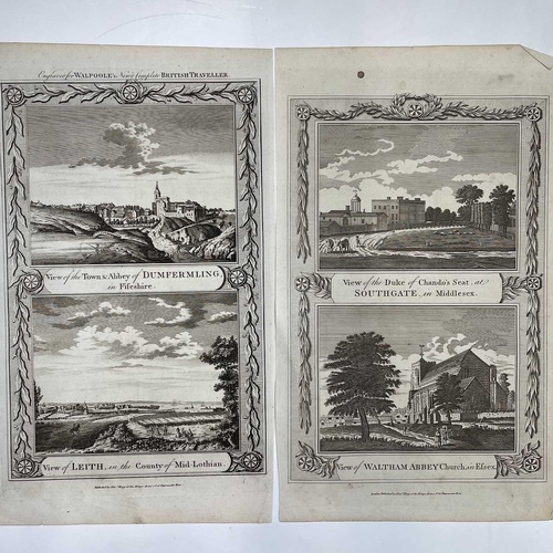 252 - BOOK PLATES and ENGRAVINGS. A collection of 18th century plates mostly printed by Alexander Hogg at ... 