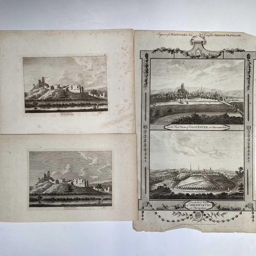 252 - BOOK PLATES and ENGRAVINGS. A collection of 18th century plates mostly printed by Alexander Hogg at ... 