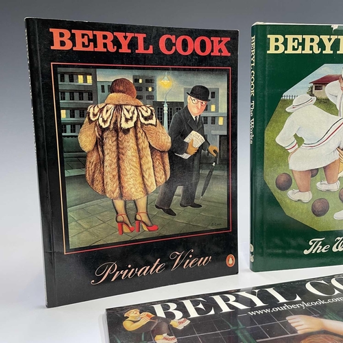 27 - BERYL COOK. 'The Works,' first edition, unclipped dj, John Murray, 1978; plus one other book and a s... 