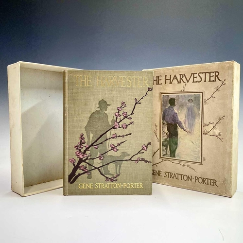 286 - GENE STRATTON PORTER. 'The Harvester,' first UK edition, original cloth, 4 tipped-in plates includin... 