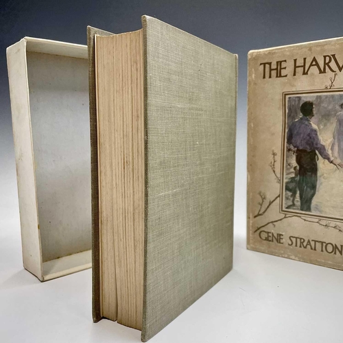 286 - GENE STRATTON PORTER. 'The Harvester,' first UK edition, original cloth, 4 tipped-in plates includin... 