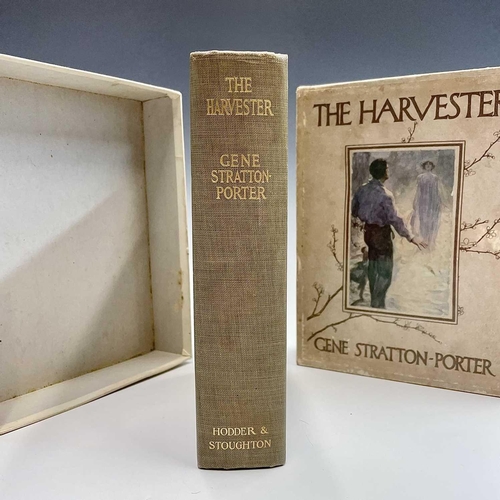 286 - GENE STRATTON PORTER. 'The Harvester,' first UK edition, original cloth, 4 tipped-in plates includin... 