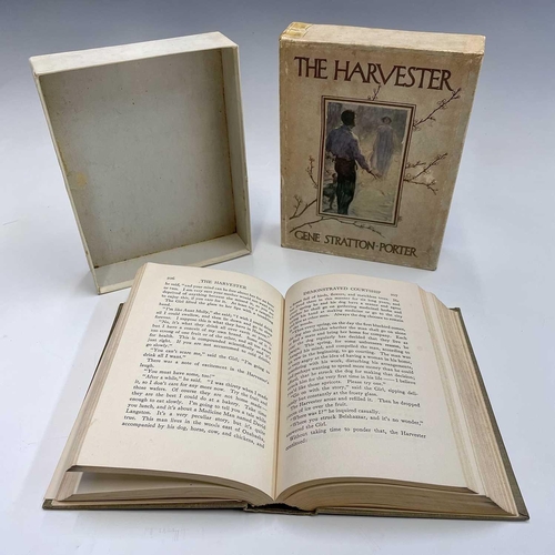 286 - GENE STRATTON PORTER. 'The Harvester,' first UK edition, original cloth, 4 tipped-in plates includin... 