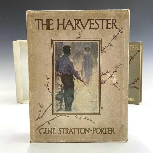 286 - GENE STRATTON PORTER. 'The Harvester,' first UK edition, original cloth, 4 tipped-in plates includin... 