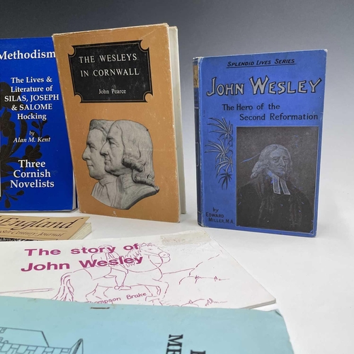 29 - JOHN WESLEY INTEREST. 'The Wesleys in Cornwall,' by John Pearce, first edition, clipped dj, D. Bradf... 